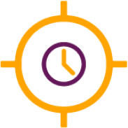 clock in target